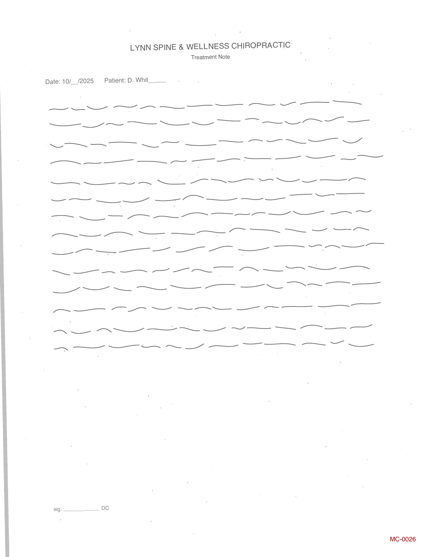Stamped record page MC-0026
